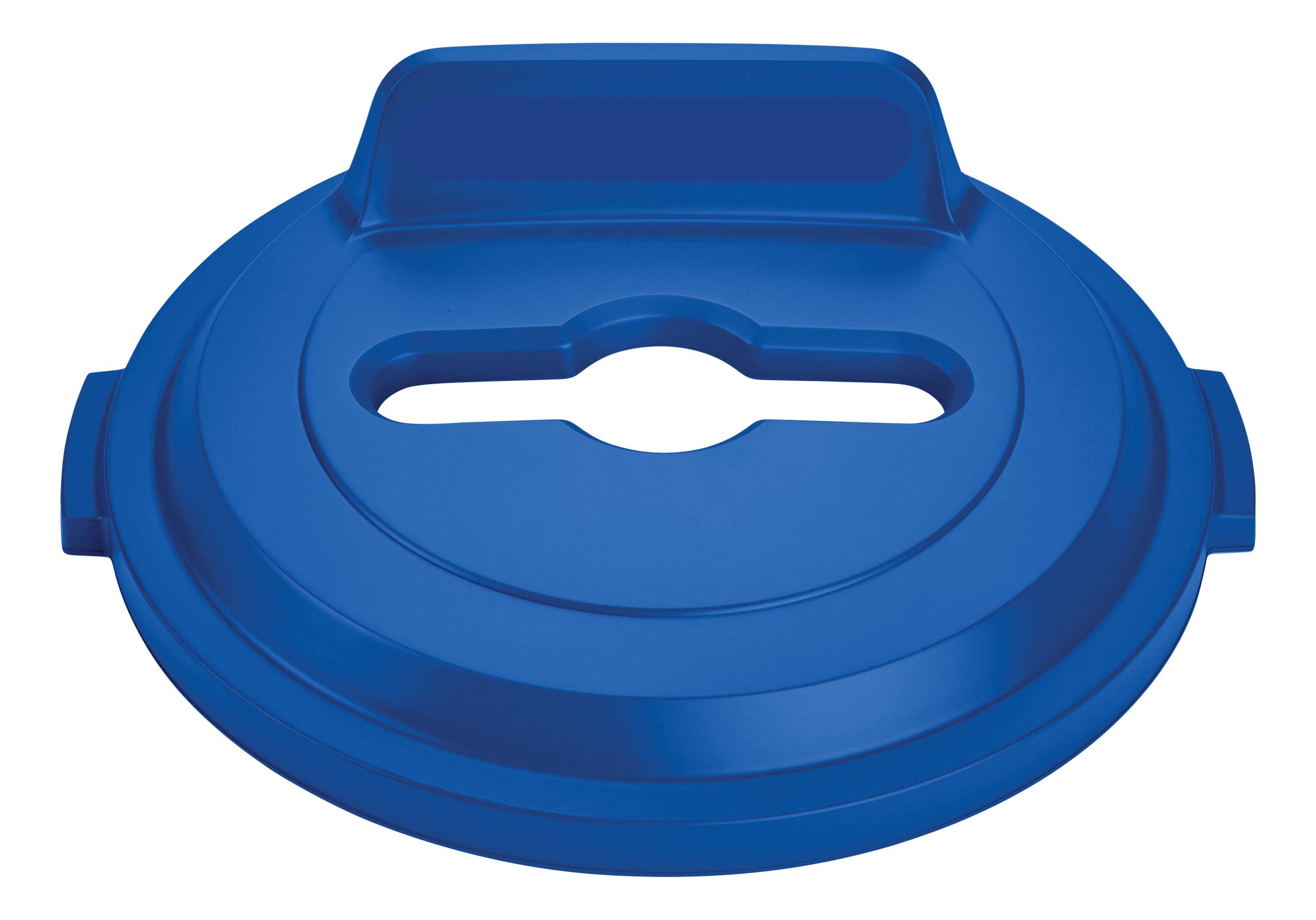 The Rubbermaid Commercial BRUTE® recycling lids are designed to make recycling easier with consistent color-coding, lid openings and waste stream options.