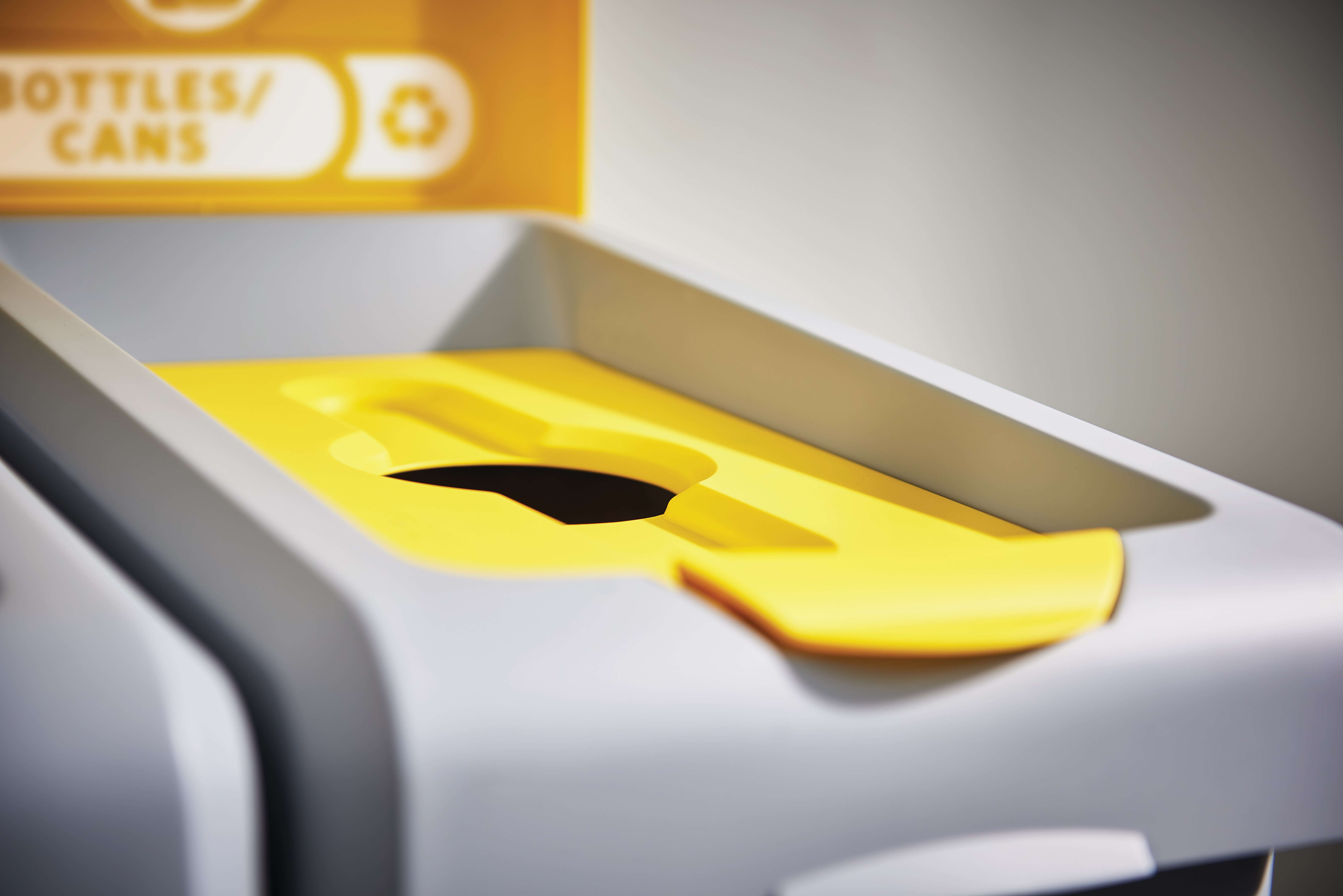 An adaptable recycling solution offers a front-of-house look with back-of-house functionality.