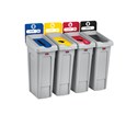 An adaptable recycling solution offers a front-of-house look with back-of-house functionality.