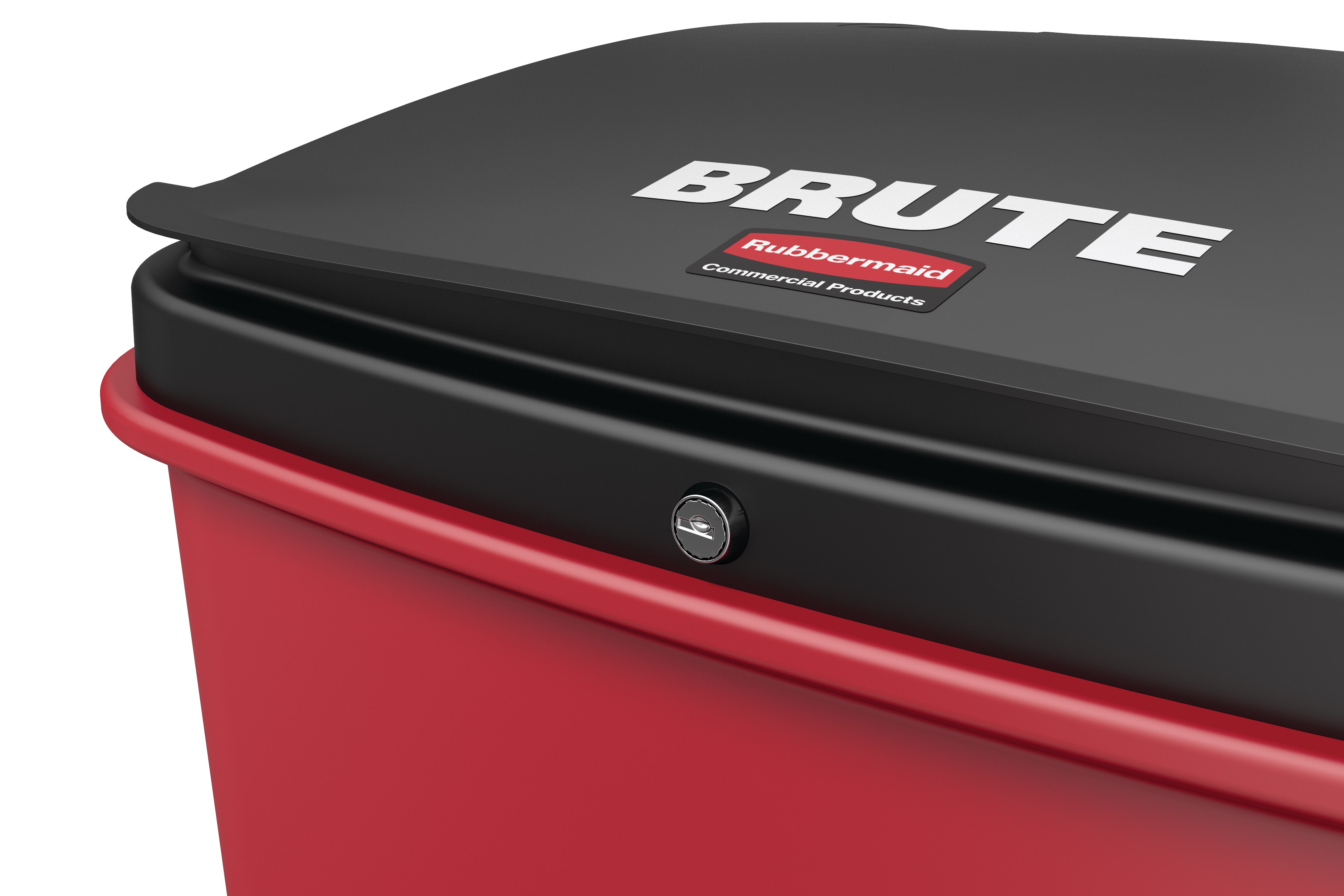 The Rubbermaid Commercial Medical Waste Rollouts with Casters are designed for use in the healthcare industry. Locking lids keep regulated medical waste secure, smooth contours make cleaning easier, and front swivel casters enable balanced maneuverability.