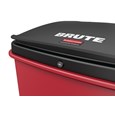 The Rubbermaid Commercial Medical Waste Rollouts with Casters are designed for use in the healthcare industry. Locking lids keep regulated medical waste secure, smooth contours make cleaning easier, and front swivel casters enable balanced maneuverability.