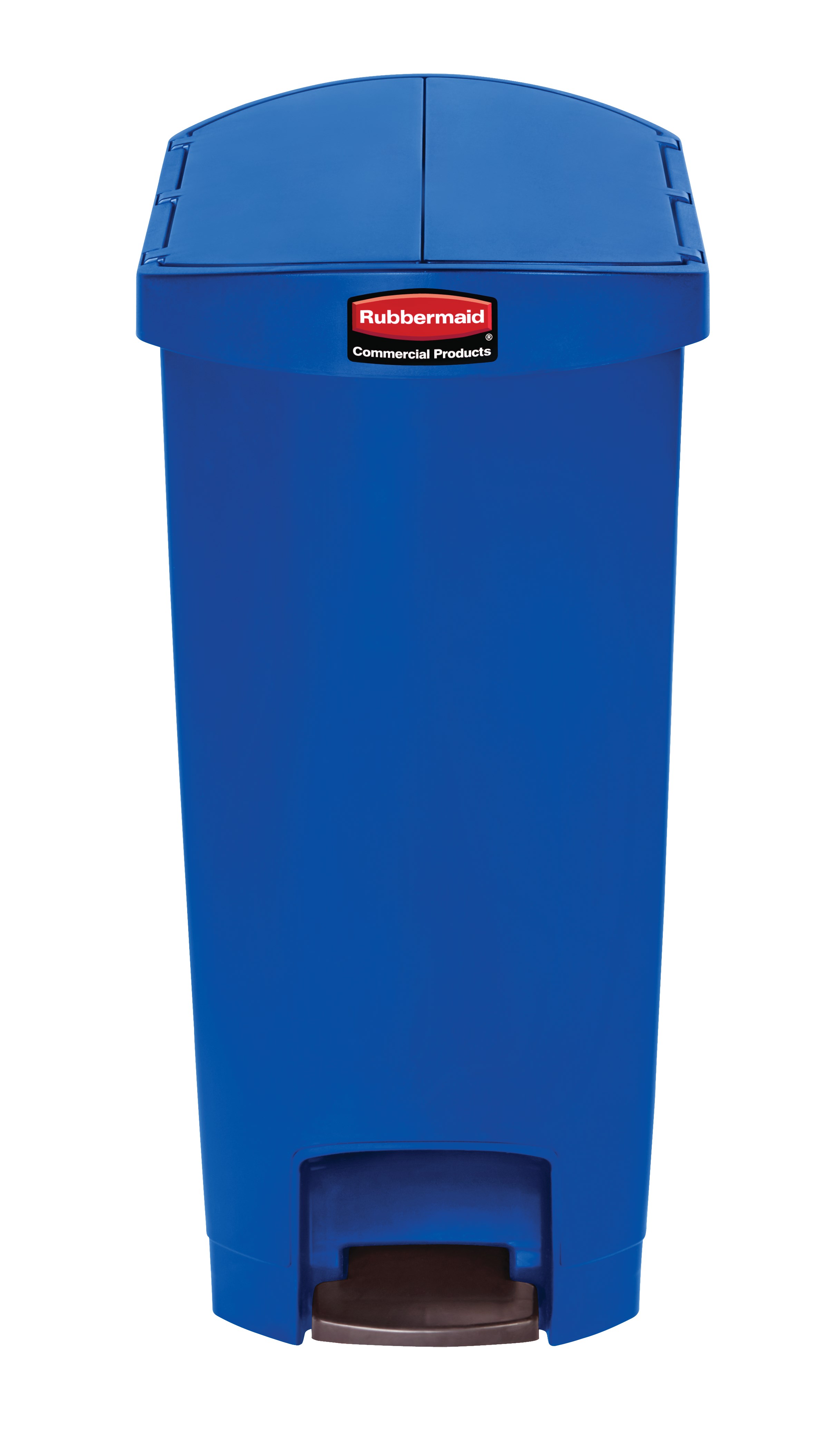The Rubbermaid Commercial Streamline®  Step-On Container features a slim profile and small footprint to fit in tightest spaces. Streamline®  Step-On containers are constructed with premium-quality materials and meet the needs of any environment with efficiency, safety, and durability.