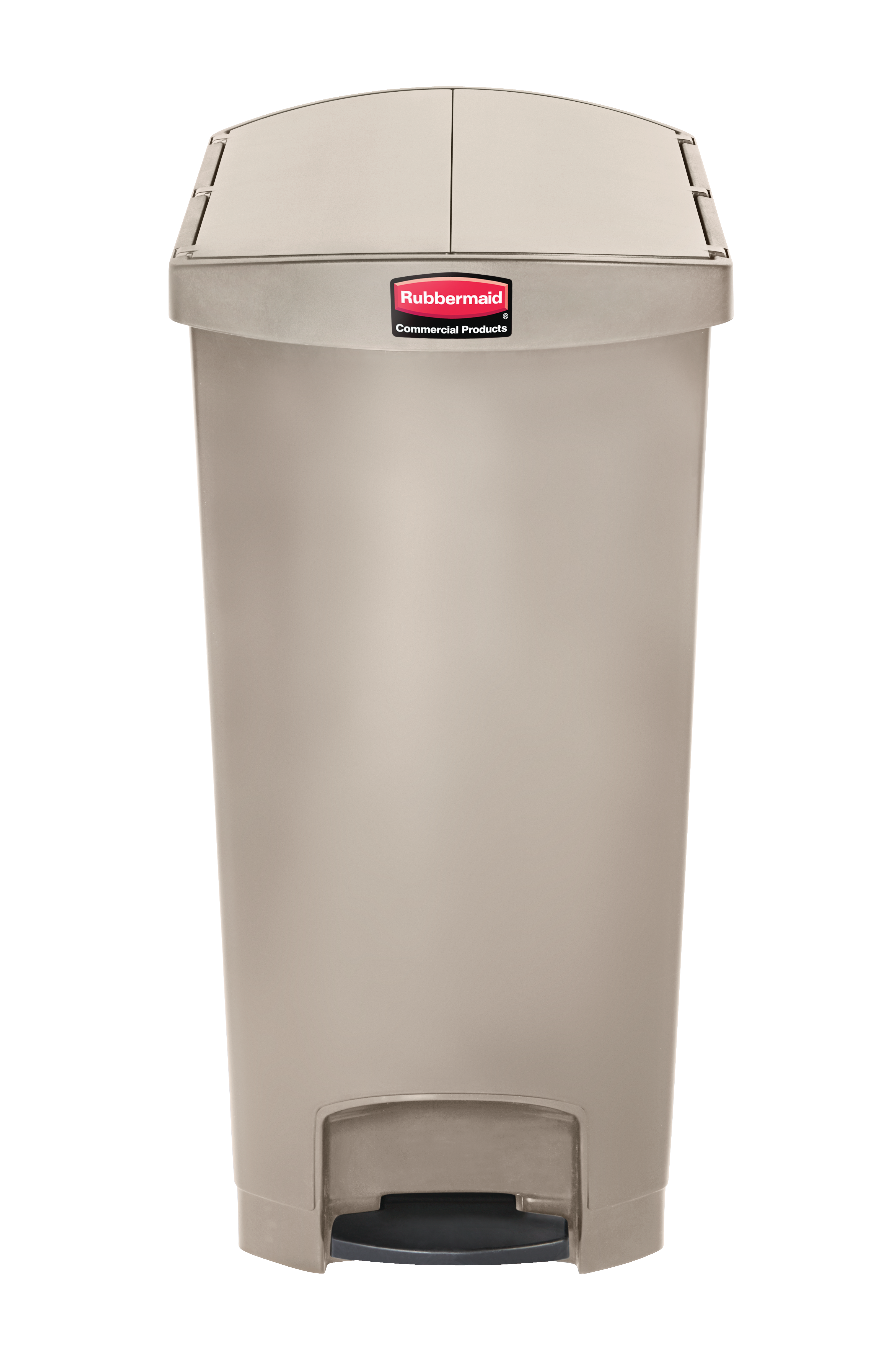 The Rubbermaid Commercial Slim Jim® Step-On Container features a slim profile and footprint to fit in tightest spaces. Slim Jim® Step-On containers are constructed with premium-quality materials and meet the needs of any environment with efficiency, safety, and durability.