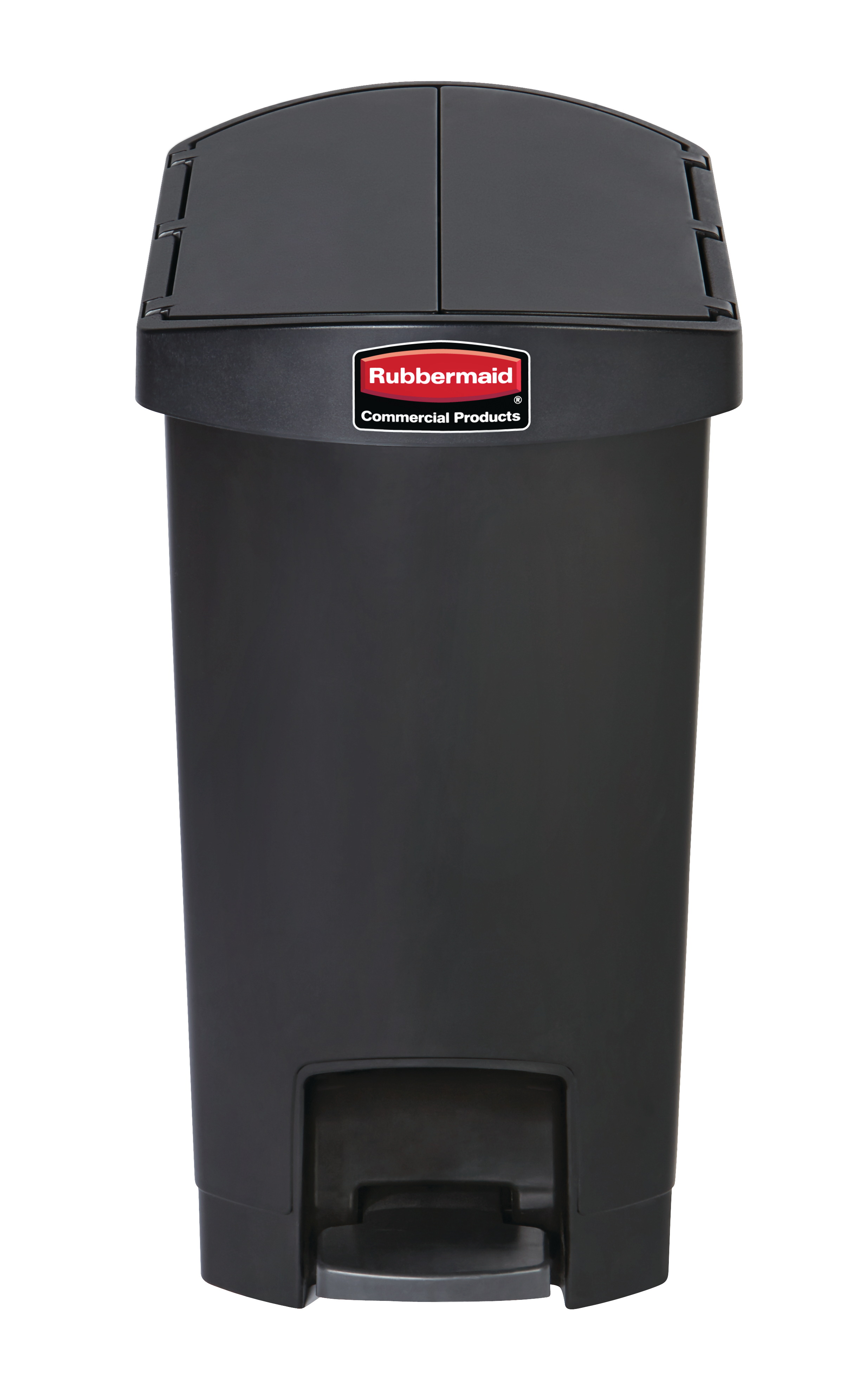 The Rubbermaid Commercial Slim Jim® Step-On Container features a slim profile and footprint to fit in tightest spaces. Slim Jim® Step-On containers are constructed with premium-quality materials and meet the needs of any environment with efficiency, safety, and durability.