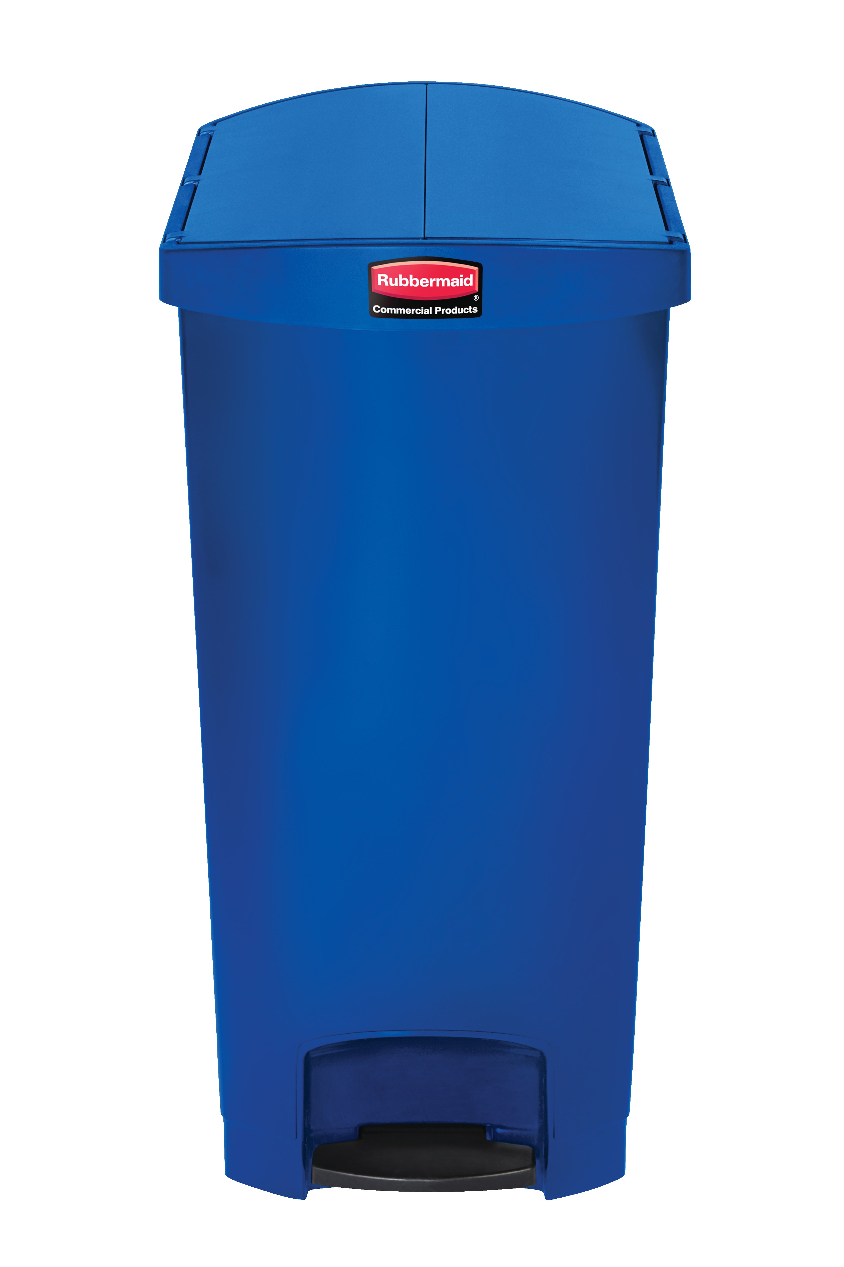 The Rubbermaid Commercial Streamline®  Step-On Container features a slim profile and small footprint to fit in tightest spaces. Streamline®  Step-On containers are constructed with premium-quality materials and meet the needs of any environment with efficiency, safety, and durability.