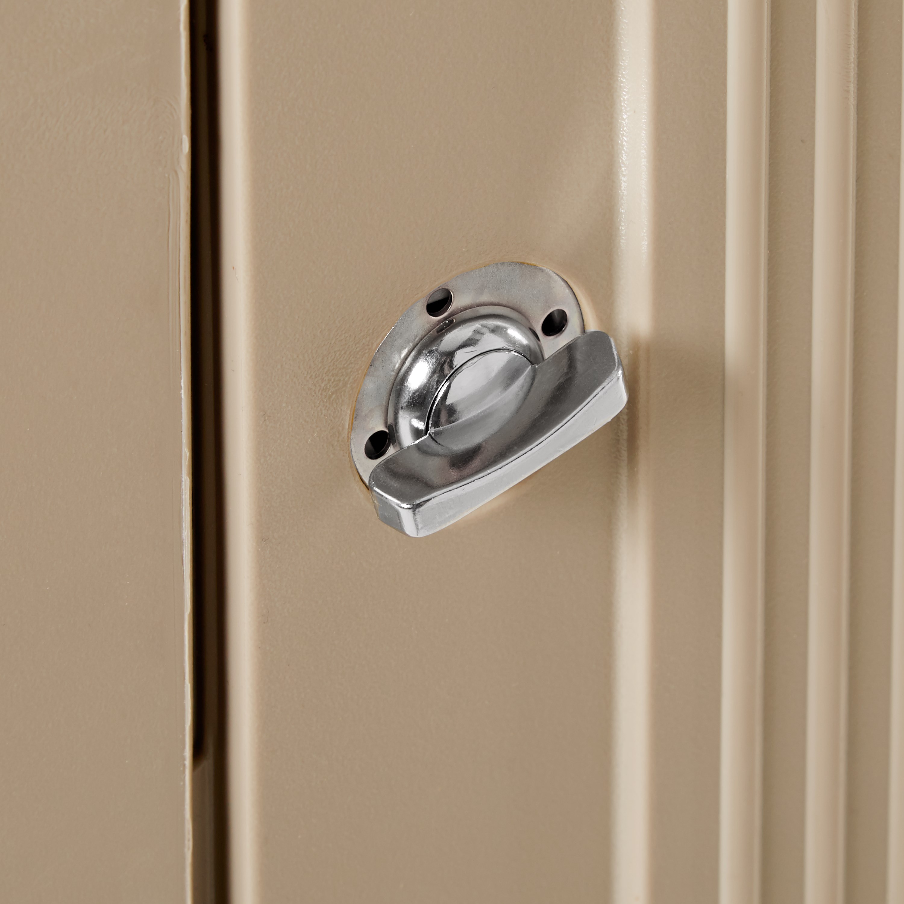 The Plaza® Container offers contemporary styling with a side-opening door for "no lift" waste removal.