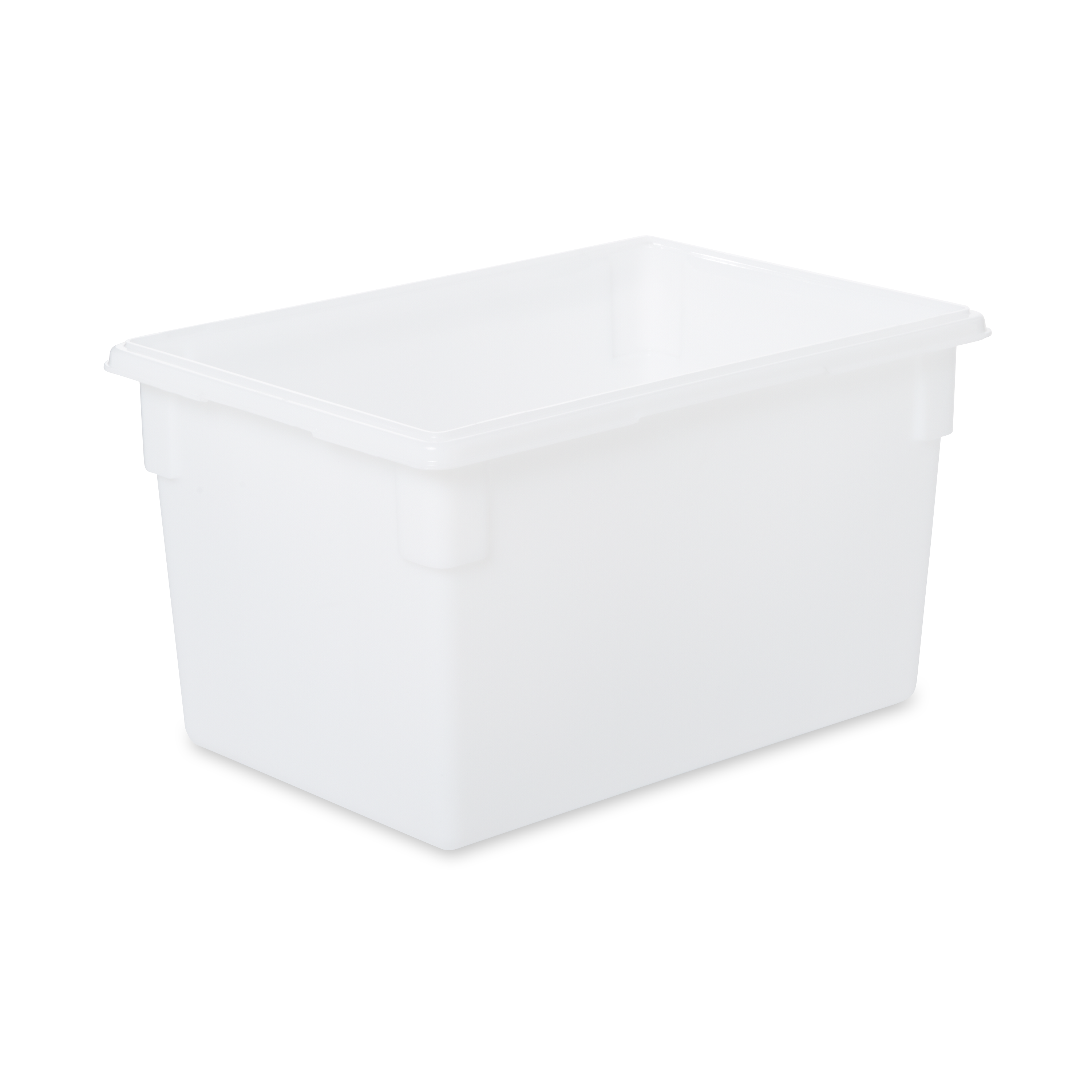 The Rubbermaid Commercial Food Storage Container reduces food spoilage costs with a durable polyethylene construction.