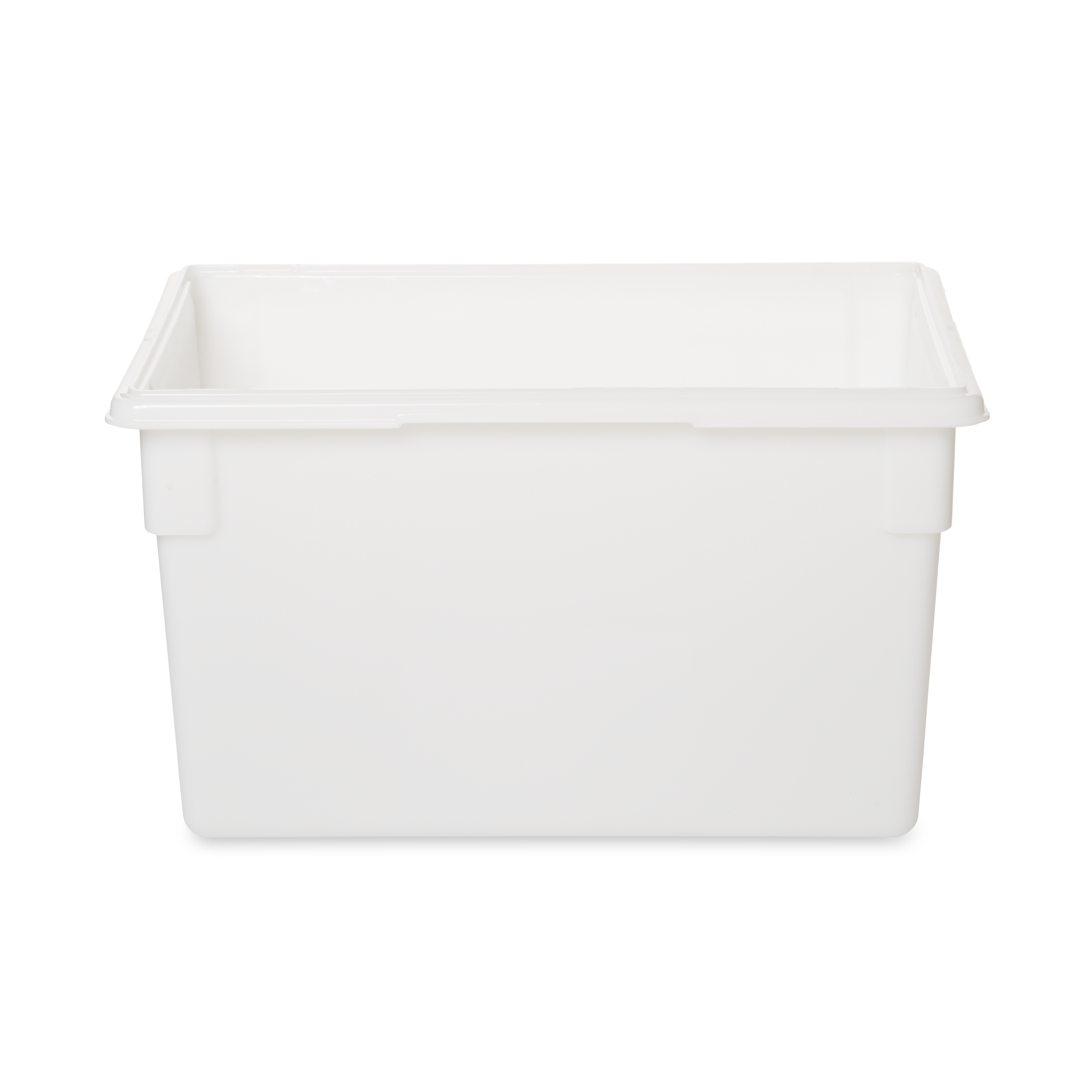 The Rubbermaid Commercial Food Storage Container reduces food spoilage costs with a durable polyethylene construction.
