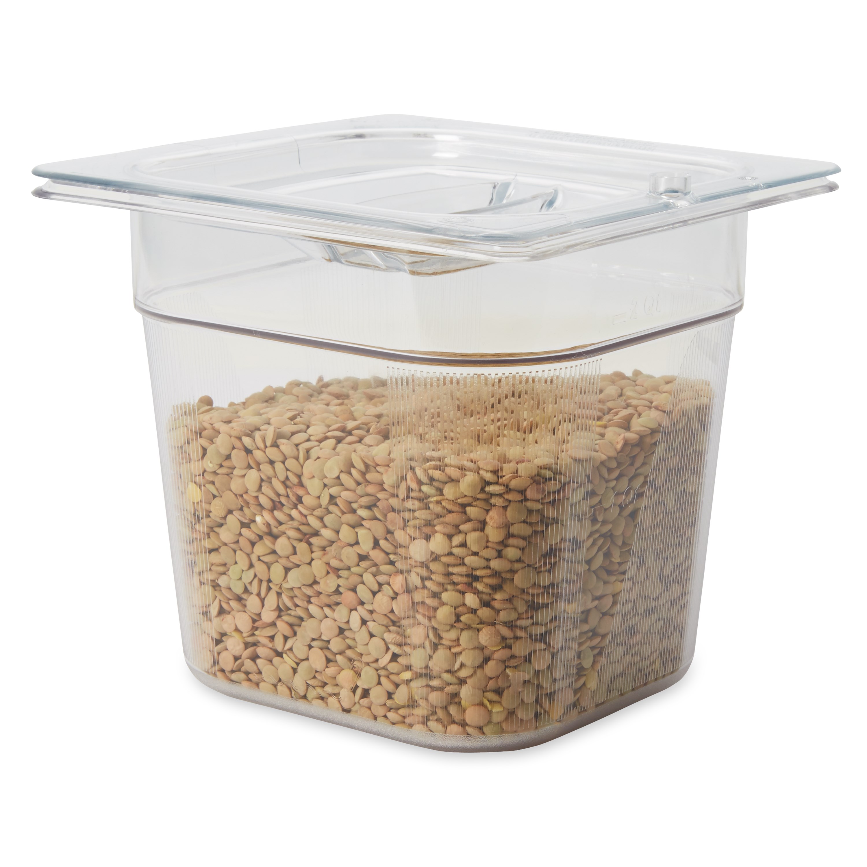 The Rubbermaid Commercial Cold Food Pan is break resistant. It won't rust, dent, or bend, and is quieter than metal.