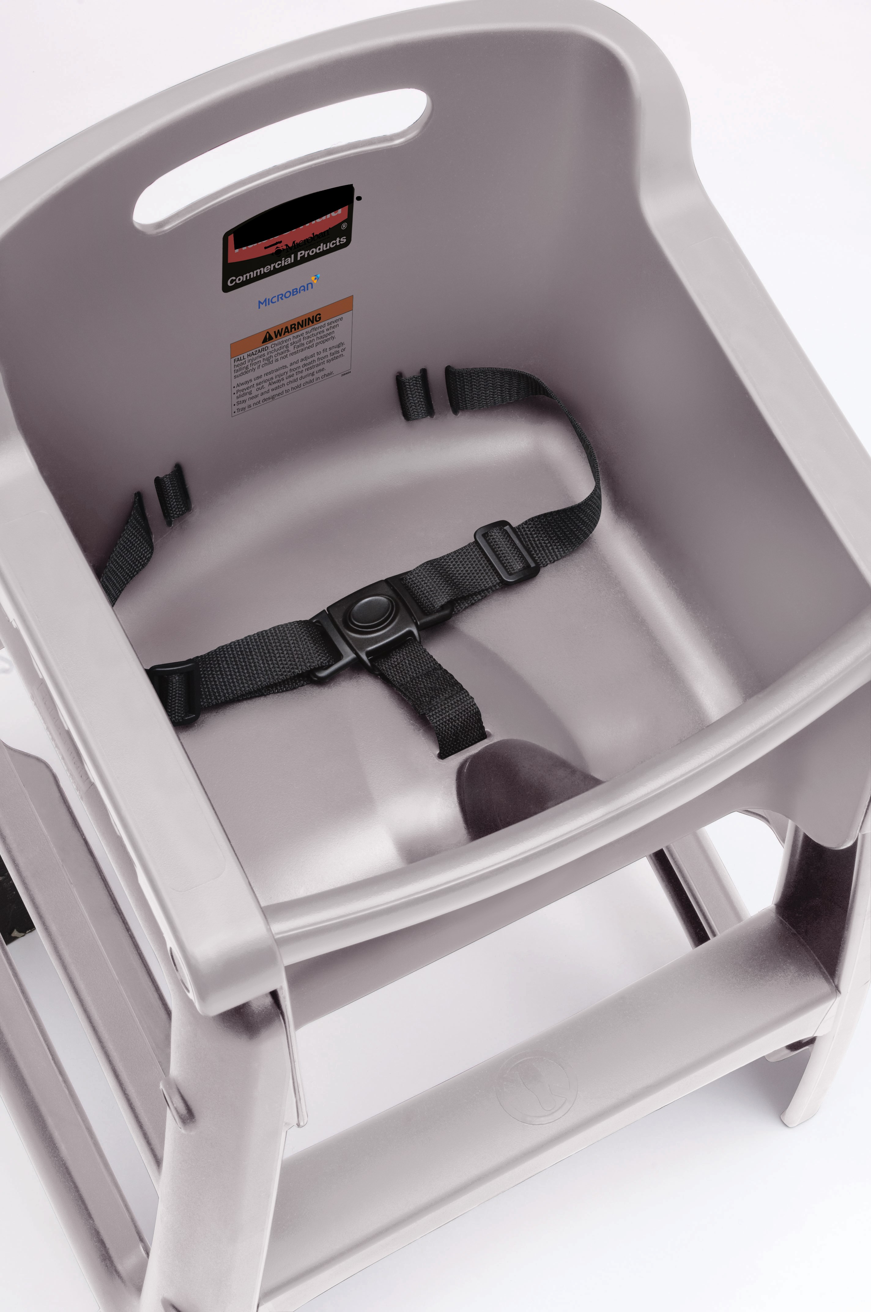 Sturdy Chair™ High Chairs make safety and cleanliness a priority for your youngest patrons. Microban® technology provides allover protection from bacteria growth that can cause odors and staining and complies with FDA standards.