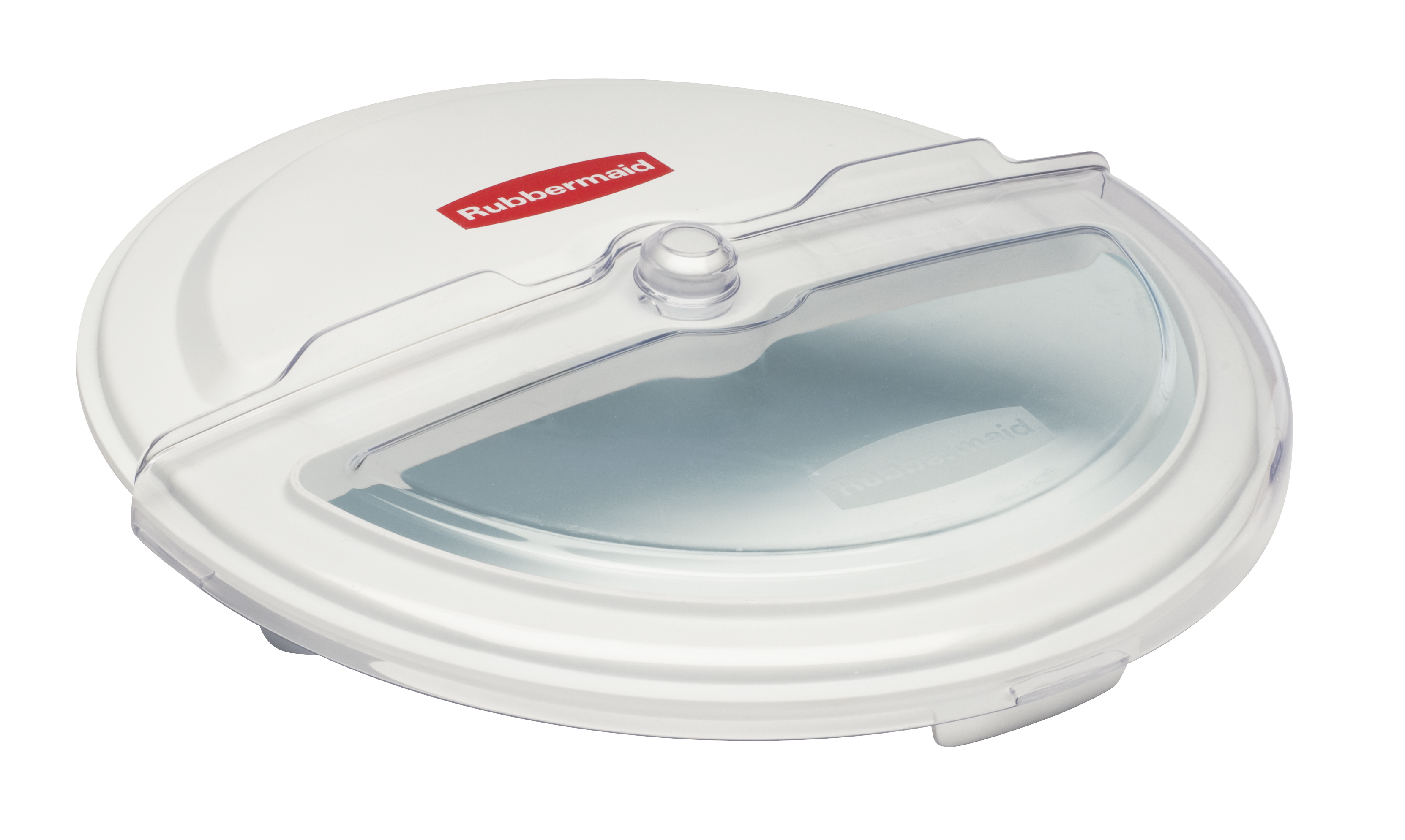 The Rubbermaid Commercial ProSave® sliding Lid and scoop for 36 l BRUTE® ingredient container