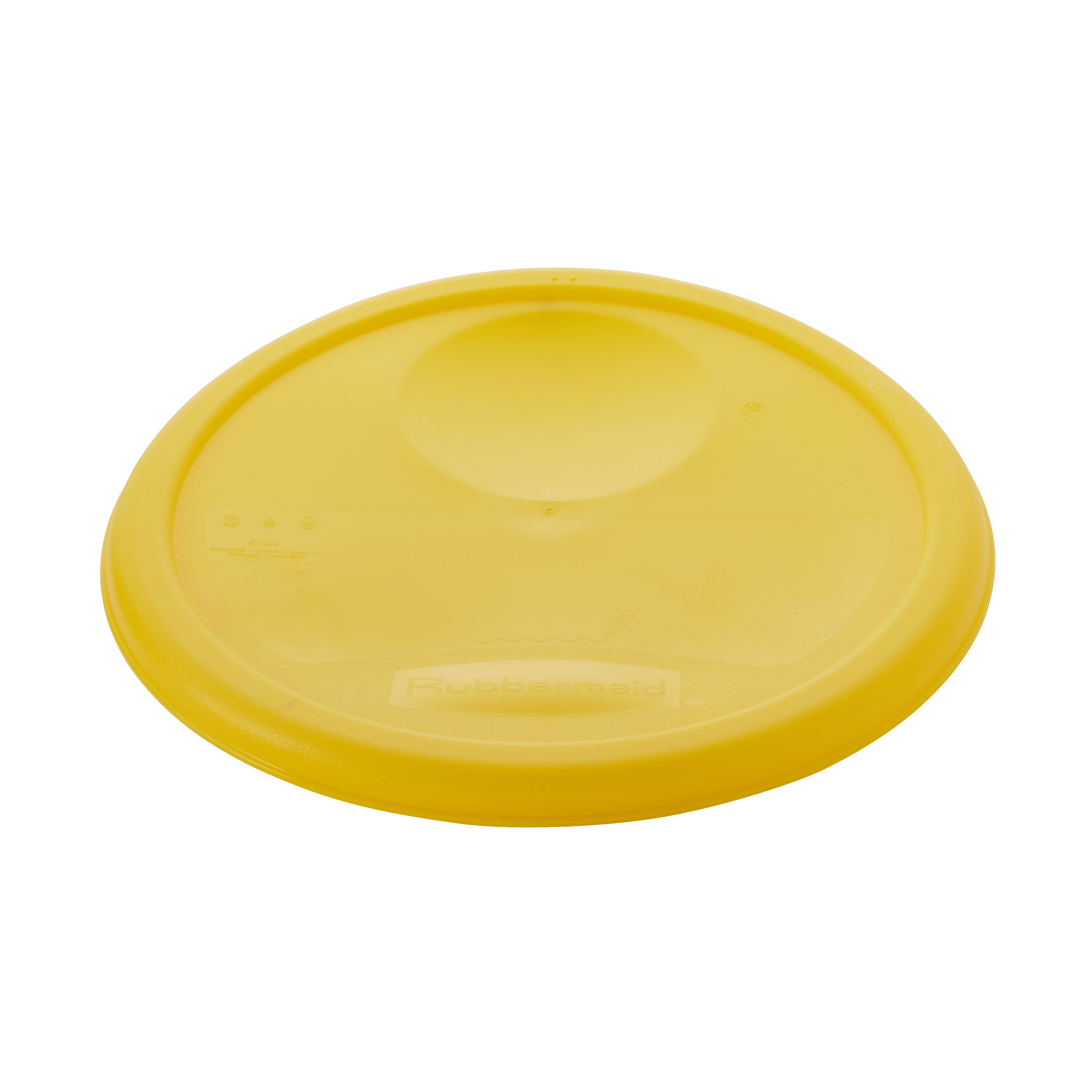 The 8QT Round Lid should be paired with the Rubbermaid Commercial Products Round Storage Containers (6QT or 8QT). These food service storage and prep tools help to reduce cross-contamination in your kitchen.