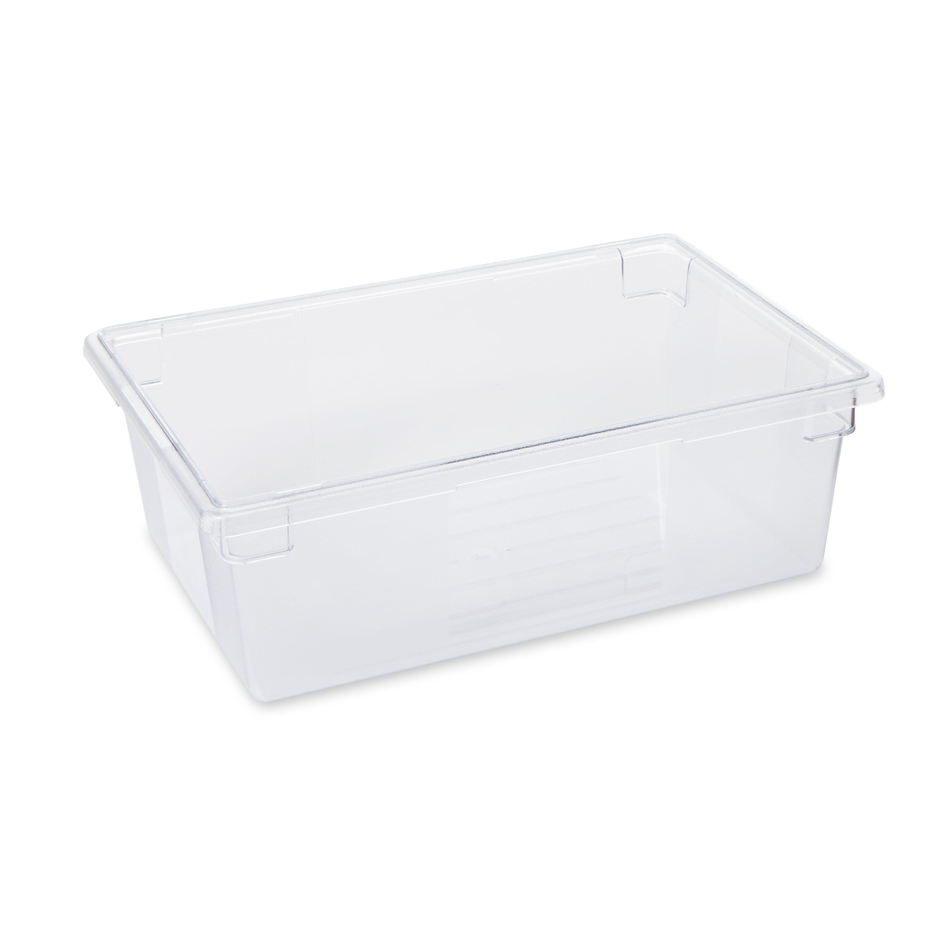 Cette boîte de stockage des aliments Rubbermaid est transparente et résiste aux taches. Identification claire des produits grâce aux fenêtres pour étiquettes de date