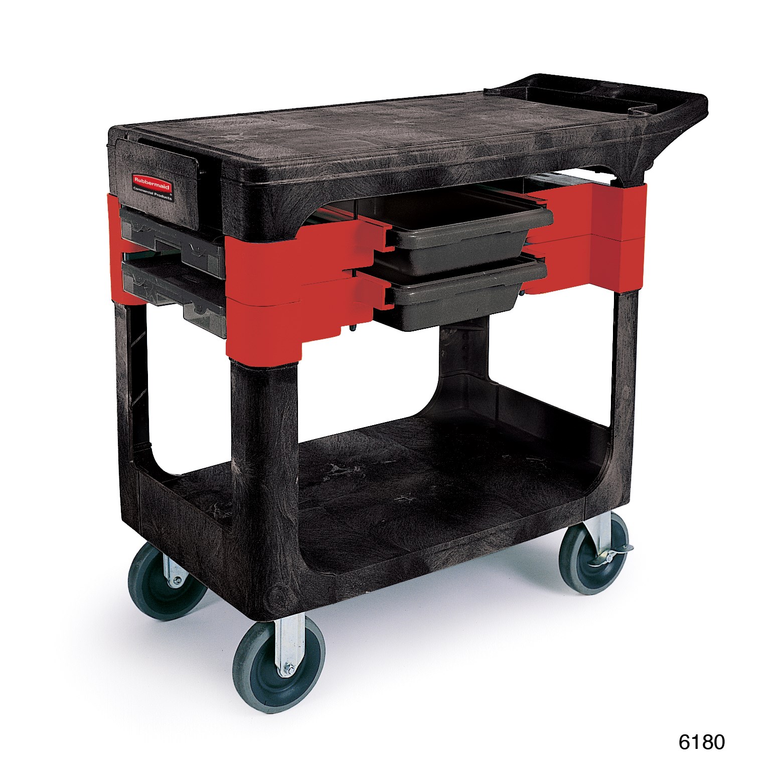 Trades Cart with 5" Casters moves productivity right to the worksite as a complete tool storage and mobile workbench system.