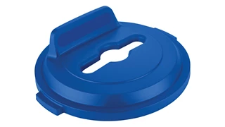 The Rubbermaid Commercial BRUTE® recycling lids are designed to make recycling easier with consistent color-coding, lid openings and waste stream options.