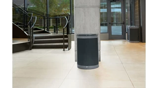 The Enhance™ series provides premium waste receptacles that complement the décor of any upscale property.