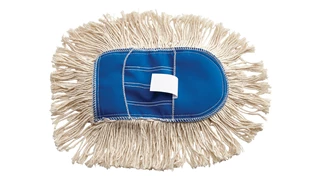 The dust mop head is for use with the wire frame mop handle. The floor mop has a wood handle with heavy-gauge plated wire frame. It is ideal for spot dust mopping in tight corners, under equipment or behind furniture.