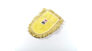 The dust mop head is for use with the wire frame mop handle. The floor mop has a wood handle with heavy-gauge plated wire frame. It is ideal for spot dust mopping in tight corners, under equipment or behind furniture.